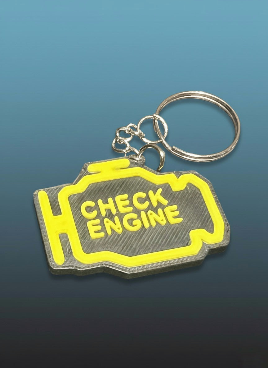 check engine keychain
